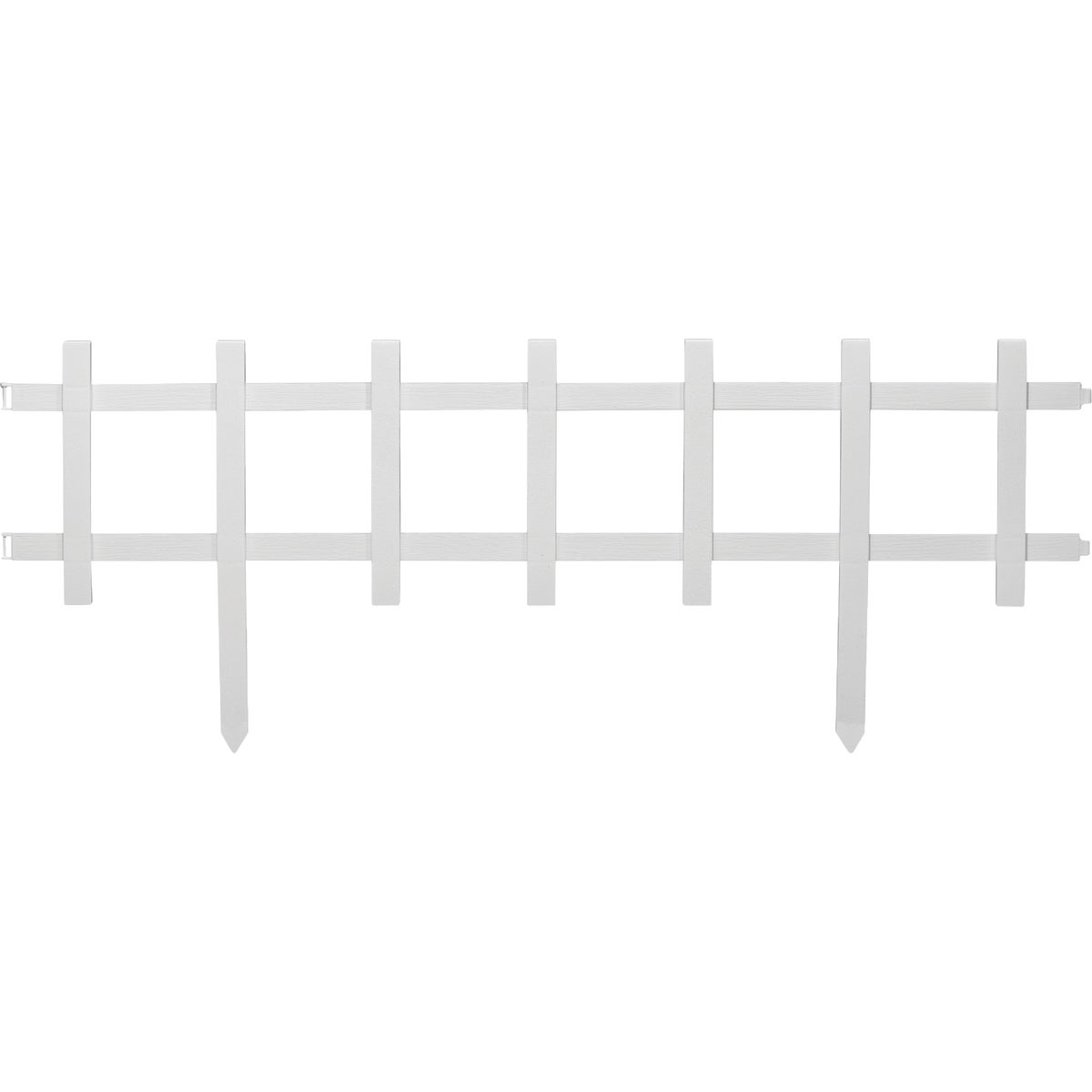 Master Mark Cape Cod 13.5 In. H x 33 In. L. Plastic Decorative Border Fence