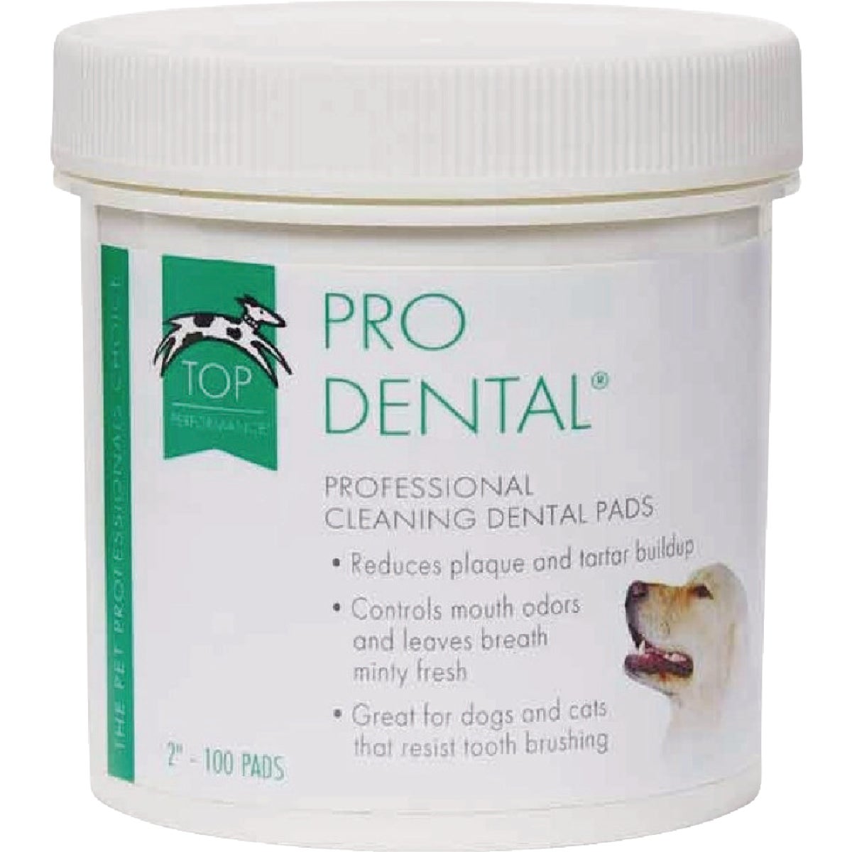 Boss Pet Top Performance ProDental Cleansing Pet Dental Pads (100-Pack)