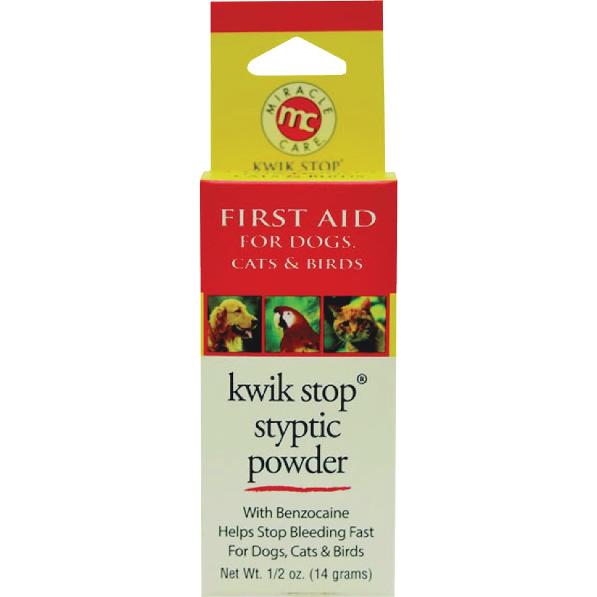 Miracle Care Kwik-Stop 0.5 Oz. Styptic Powder