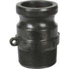Apache 2 In. Part F Male Cam and Groove Polypropylene Adapter Image 1
