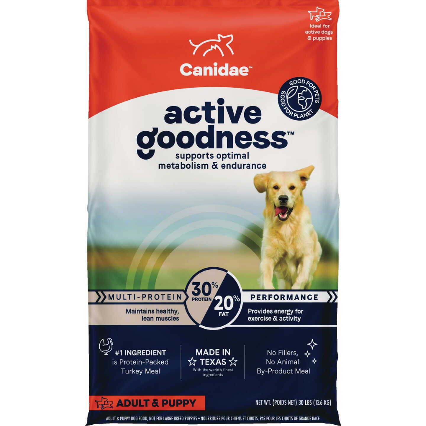 Canidae Active Goodness 30 Lb. Multi Protein Dry Dog Food Image 1