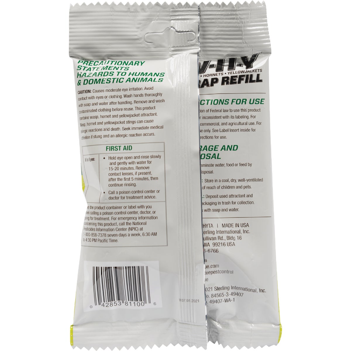 Rescue WHY Liquid Outdoor Wasp, Hornet, & Yellow Jacket Attractant Kit Image 4