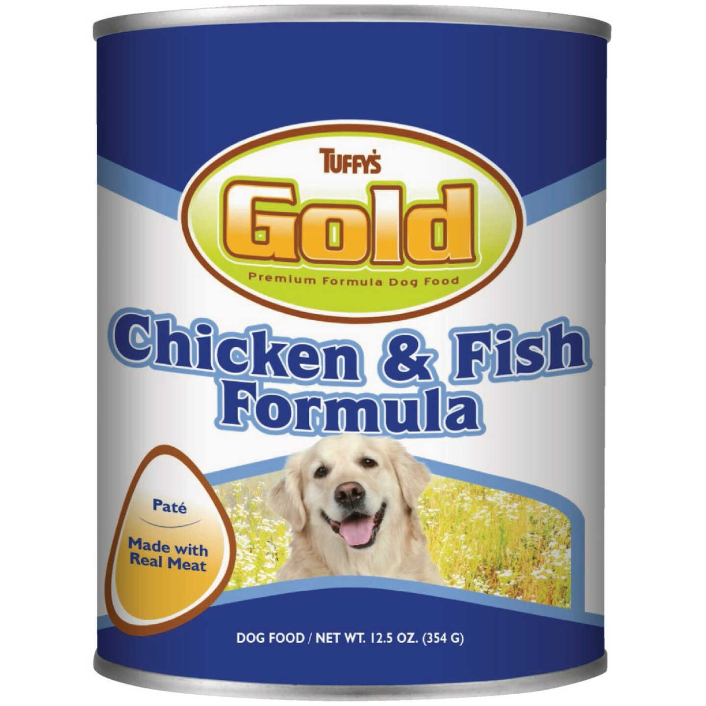 Tuffy's Gold 12.5 Oz. Chicken & Fish Wet Dog Food Image 1