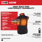 Milwaukee M12 AXIS Women's Black Cordless Heated Vest, XL Image 3