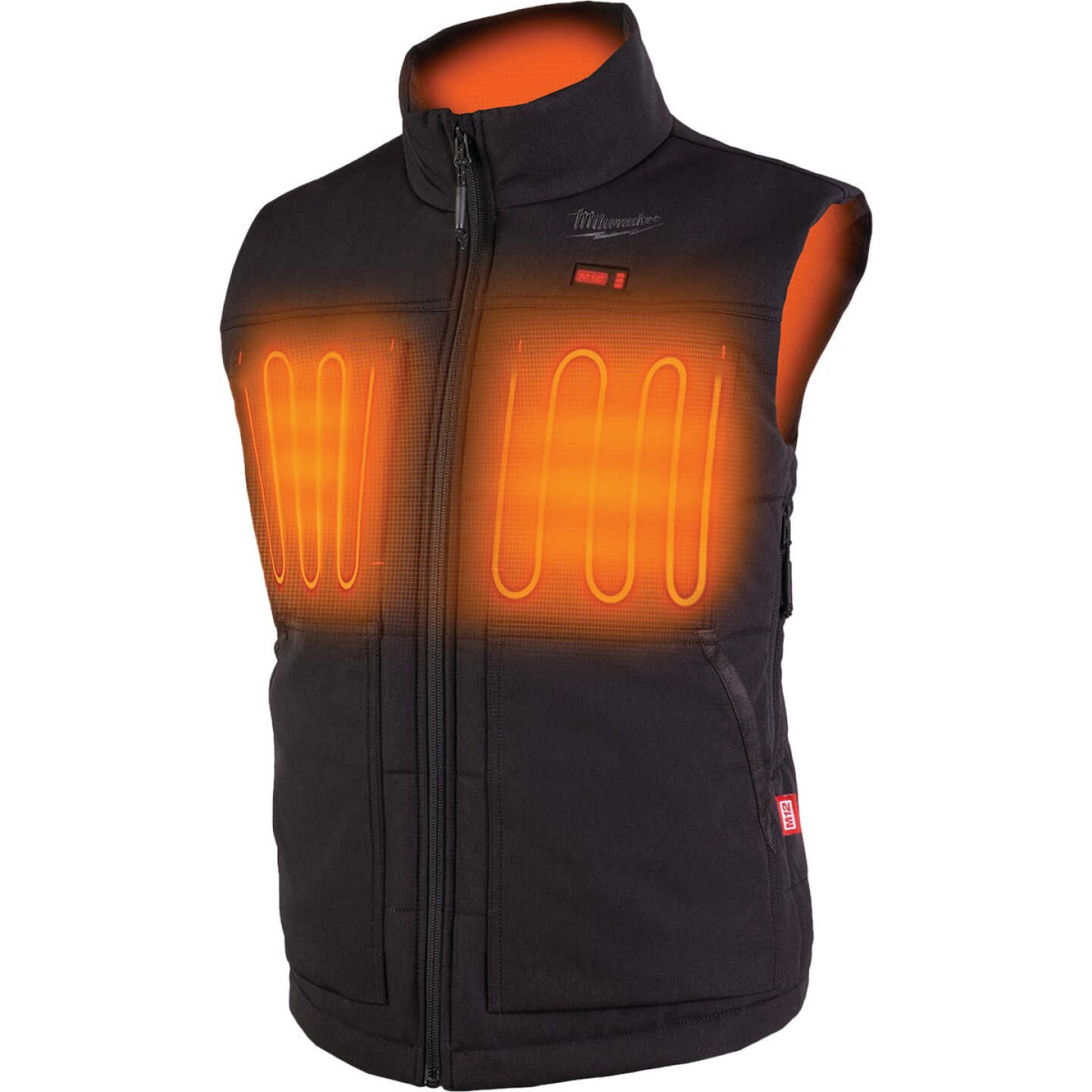 Milwaukee M12 AXIS Women's Black Cordless Heated Vest, XL Image 7
