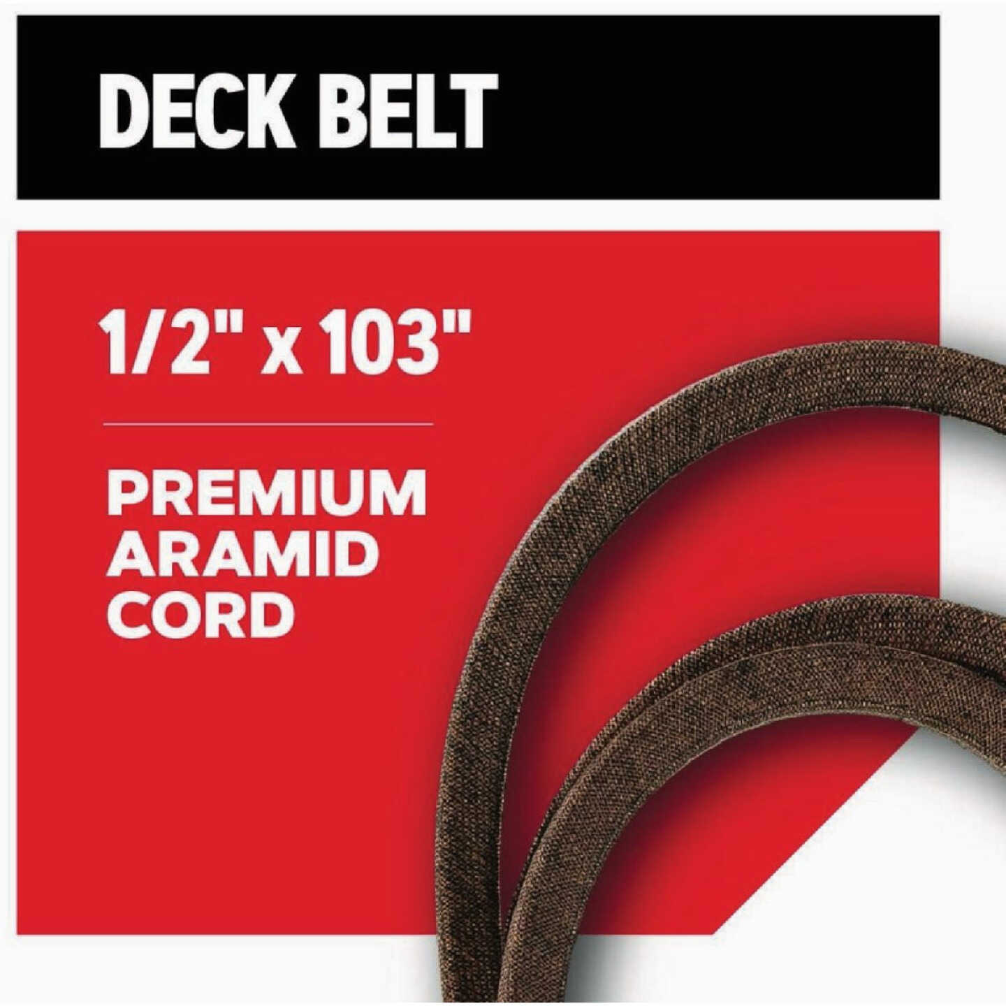 Oregon 1/2 In. x 103 In. Deck Belt for 46 In. Riding Mowers Image 4