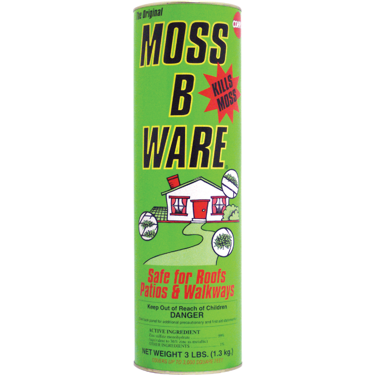 Corry's Moss-B-Ware 3 Lb. Ready To Use Granule Moss & Algae Killer