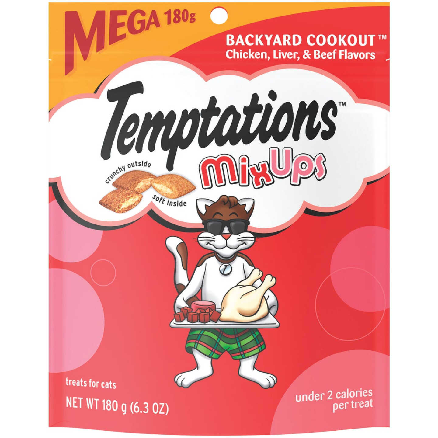 Temptations Mix Ups Backyard Cookout 6.3 Oz. Cat Treats Image 1
