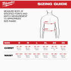 Milwaukee FREEFLEX Men's Medium Gray Hybrid Short Sleeve Work Shirt Image 3