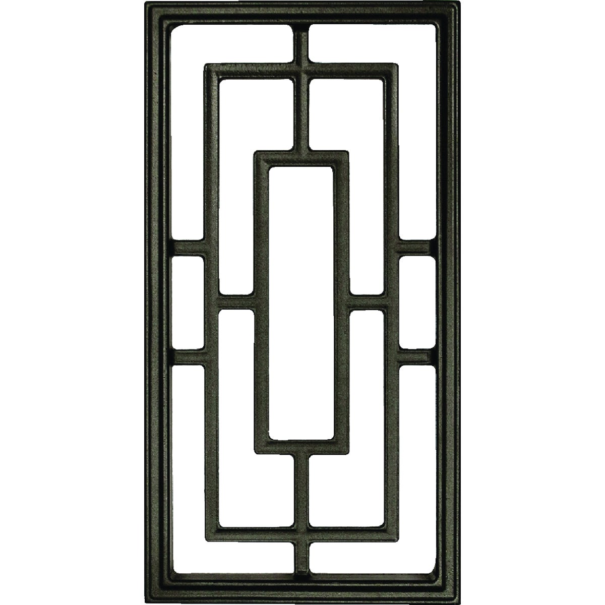 Nuvo Iron 8-5/8 In. W. x 17-1/4 In. H. Rectangle Cast Aluminum Gate Insert