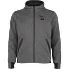 Milwaukee M12 Men's Large Gray Full-Zip Heated Hoodie Image 1