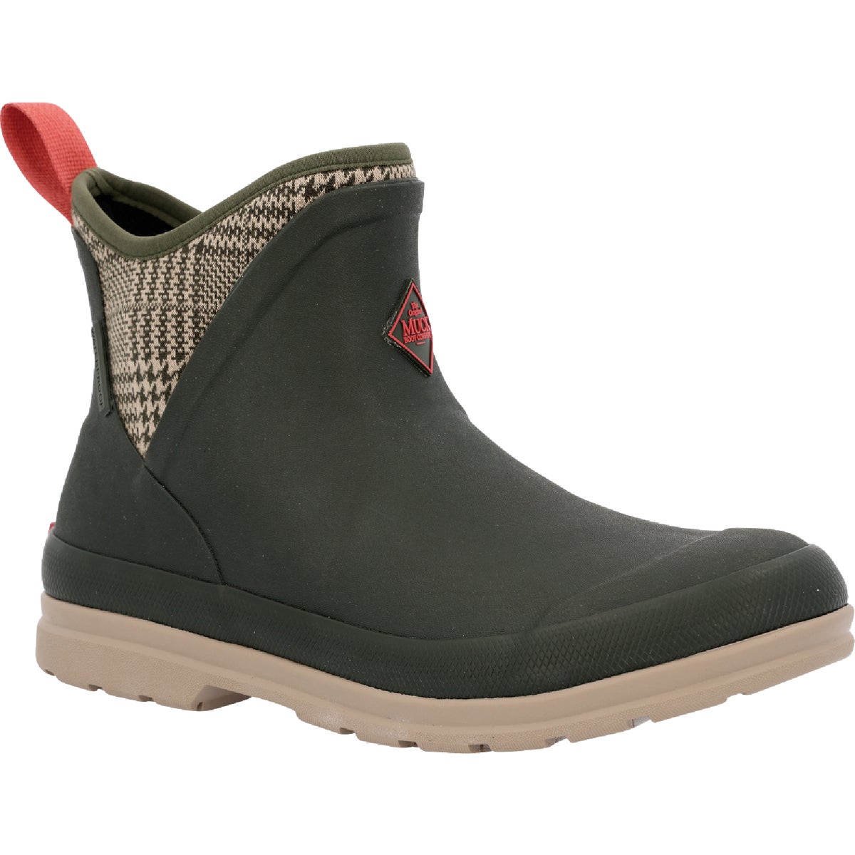 The Muck Boot Company Women's Moss Quilted Floral Original Ankle Boot, Size 9