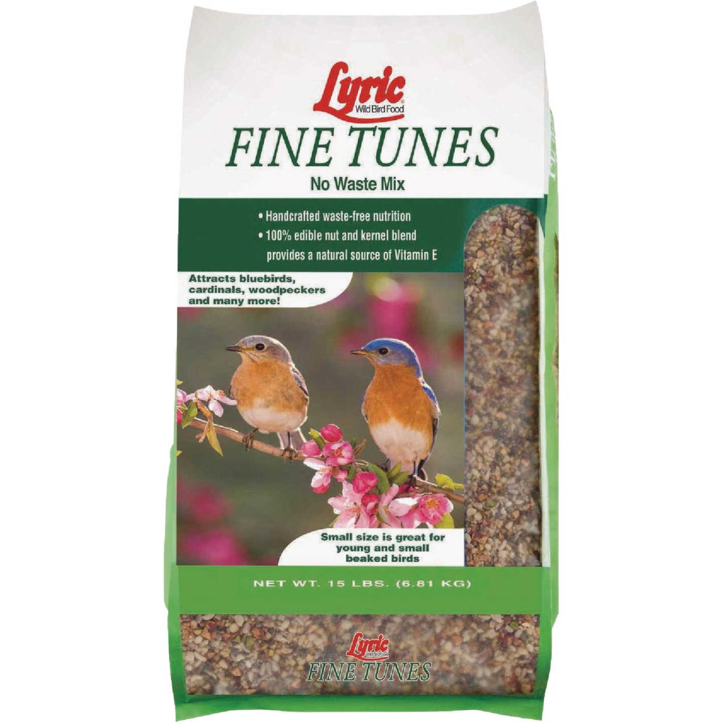 Lyric Fine Tunes 15 Lb. No Waste Bird Food Mix Image 1