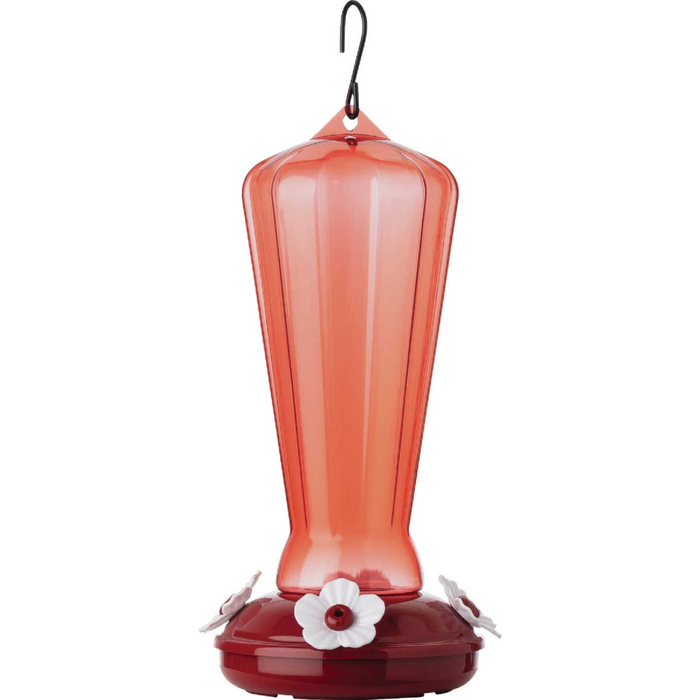 More Birds 25 Oz. Plastic Hollyhock Hummingbird Feeder Image 1