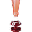 More Birds 25 Oz. Plastic Hollyhock Hummingbird Feeder Image 3