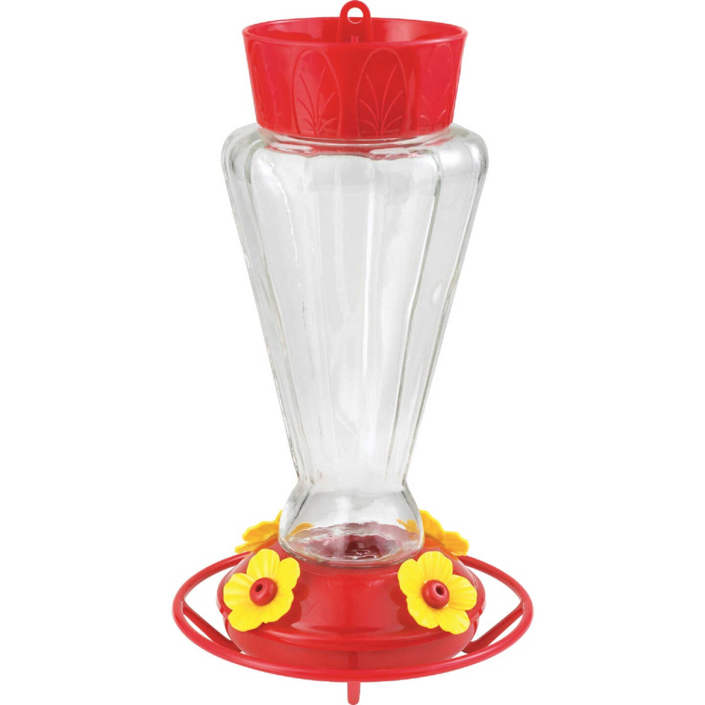 More Birds 28 Oz. Glass Royal Hummingbird Feeder Image 1