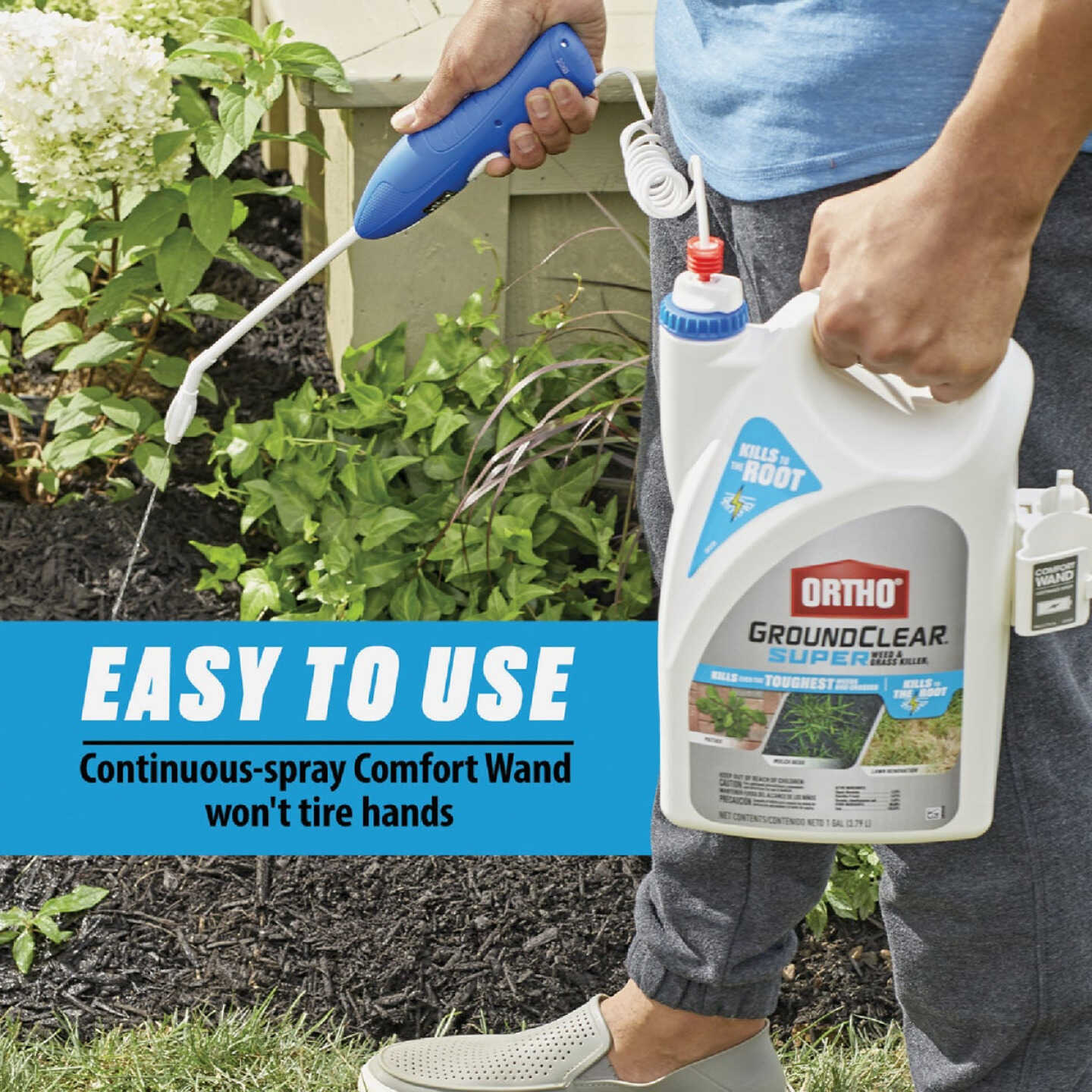 Ortho GroundClear Super 1 Gal. Weed & Grass Killer with Comfort Wand Image 6