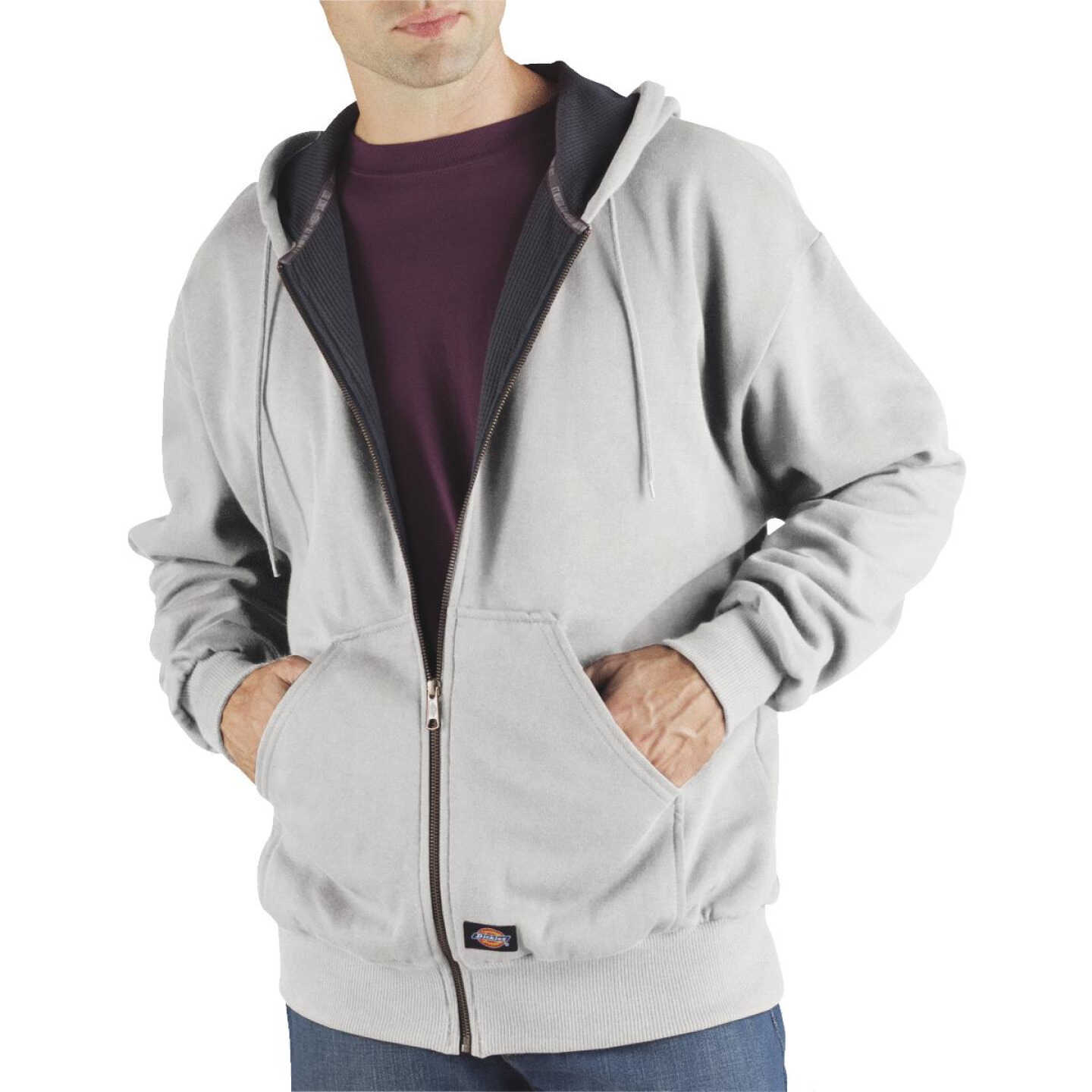 LRG GRY HOOD FLC JACKET Image 1