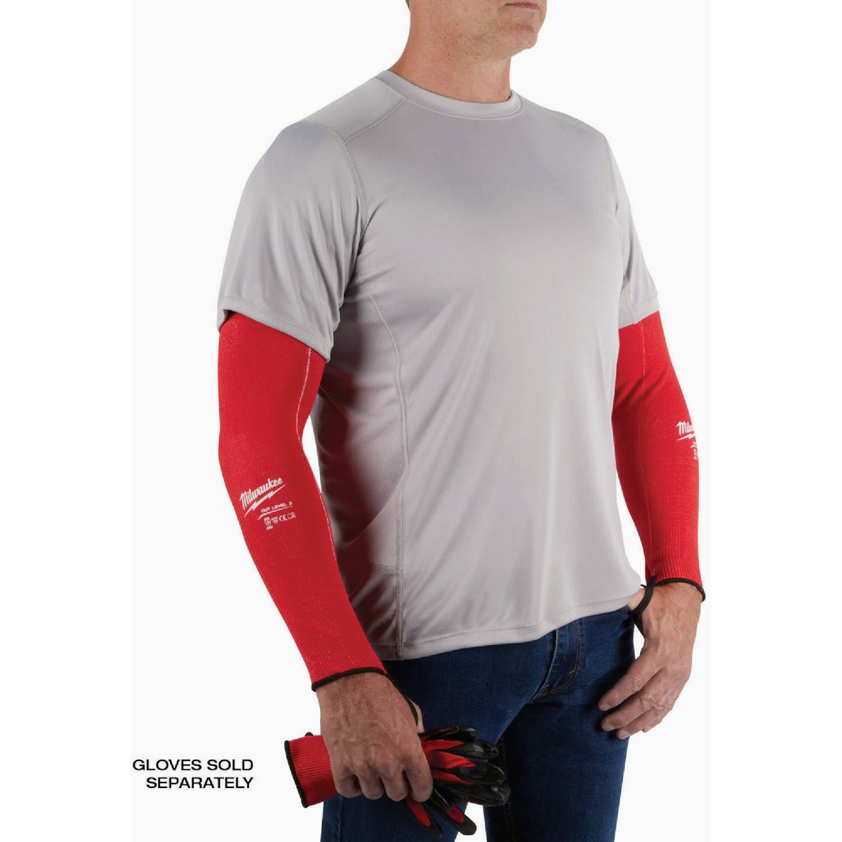 Milwaukee 18 In. Cut Level 3 Protective Sleeves Image 3