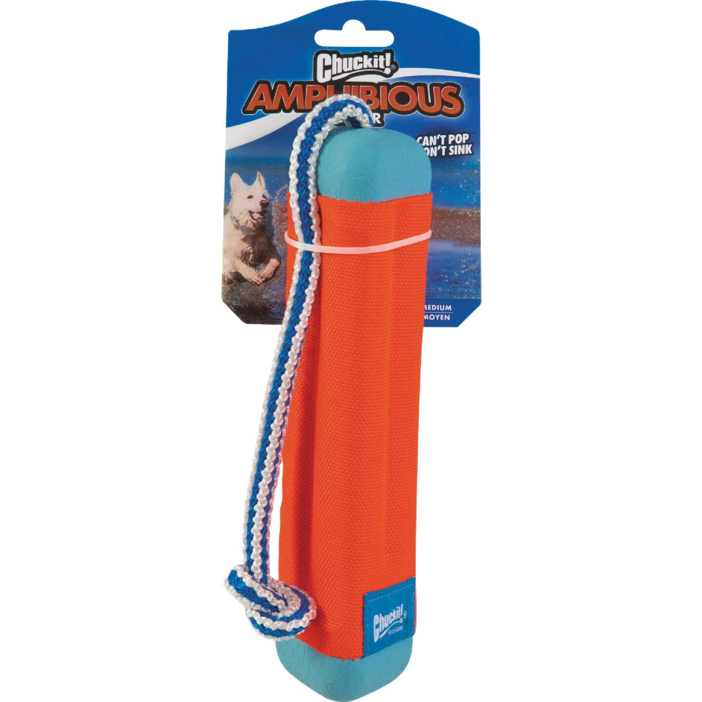 Chuckit Medium Amphibious Bumper Dog Toy Image 1