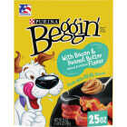 Purina Beggin' Strips Bacon & Peanut Butter Flavor Chewy Dog Treat, 25 Oz. Image 1