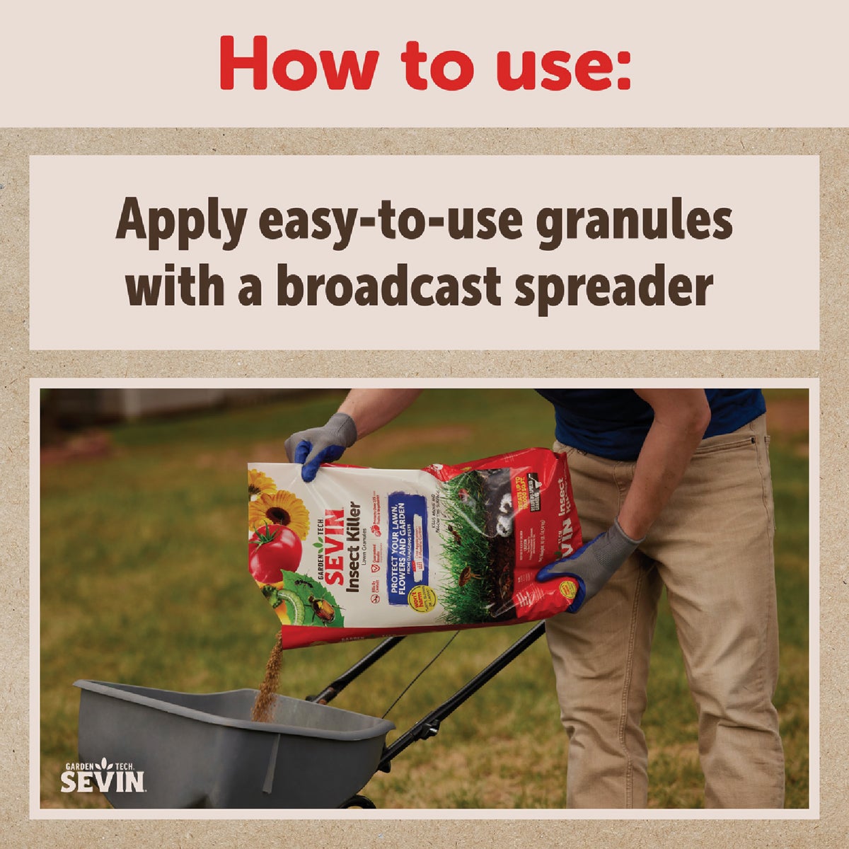 Garden Tech Sevin 10 Lb. Ready To Use Granules Lawn Insect Killer Image 4