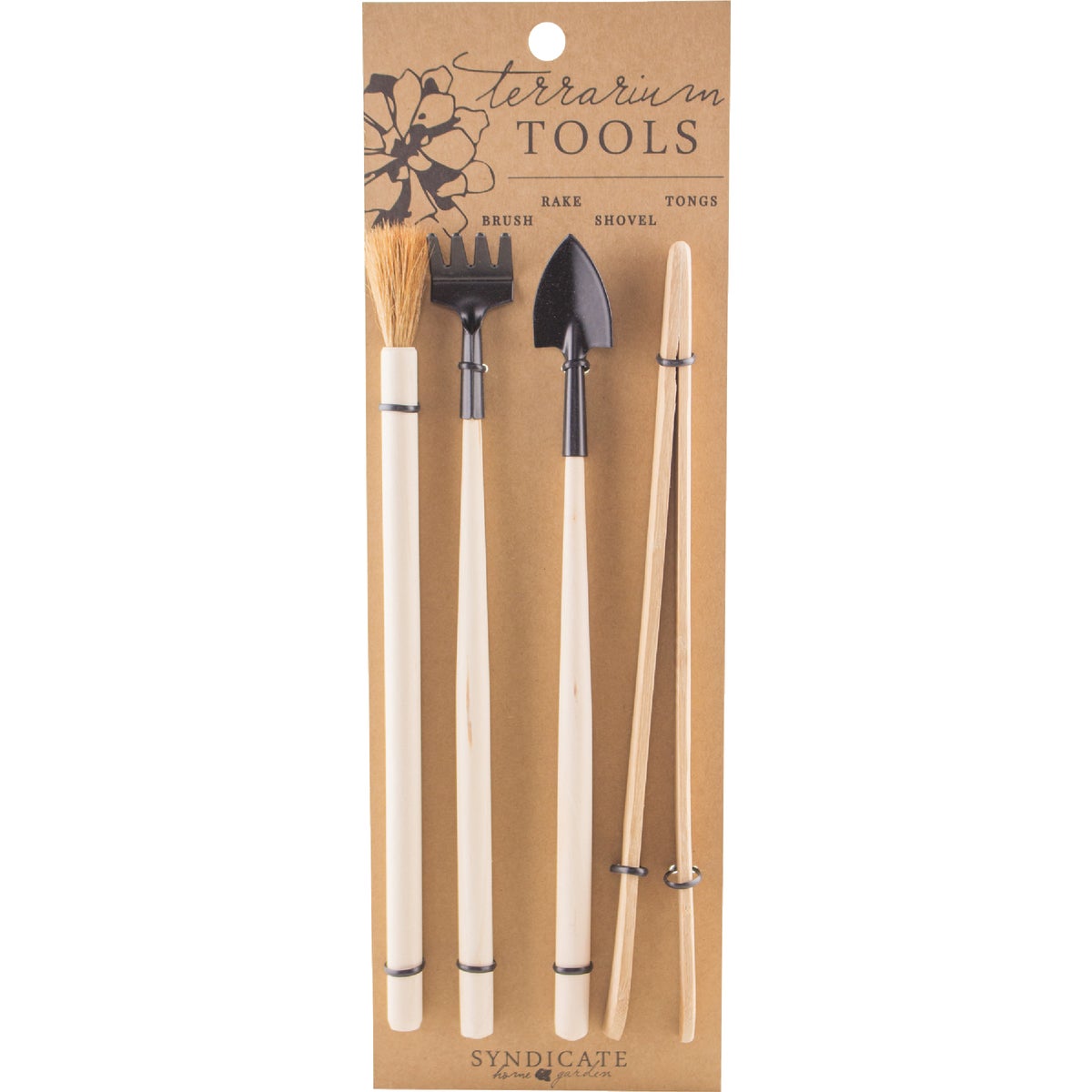 Syndicate Home and Garden Terrarium Tool Kit (4-Piece) Image 1