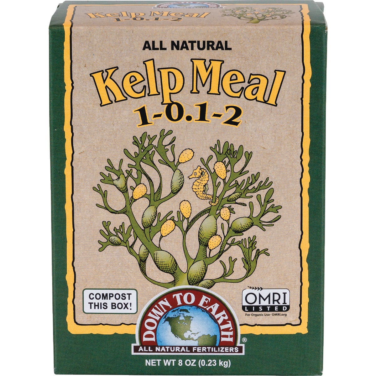 Down To Earth 0.5 Lb. 1-0.1-2  Kelp Meal