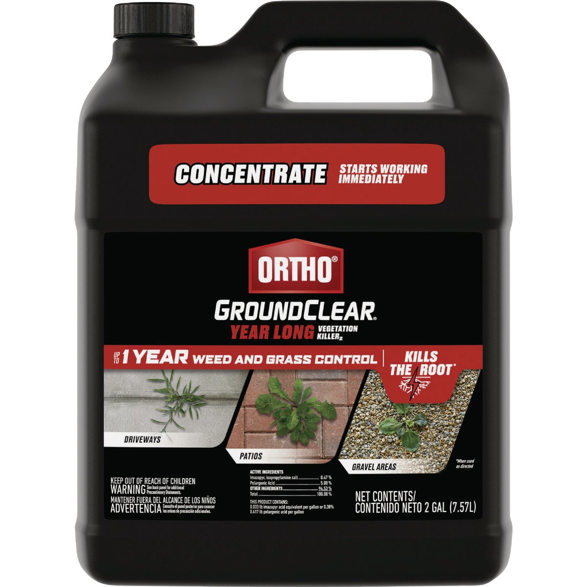 Ortho GroundClear 2 Gal. Concentrate Year Long Vegetation Killer