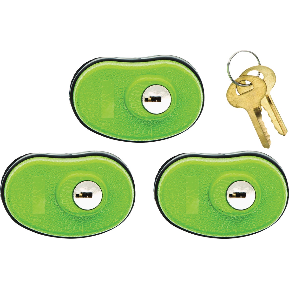 Lockdown 1118825 Trigger Lock Open With Key (3-Pack)