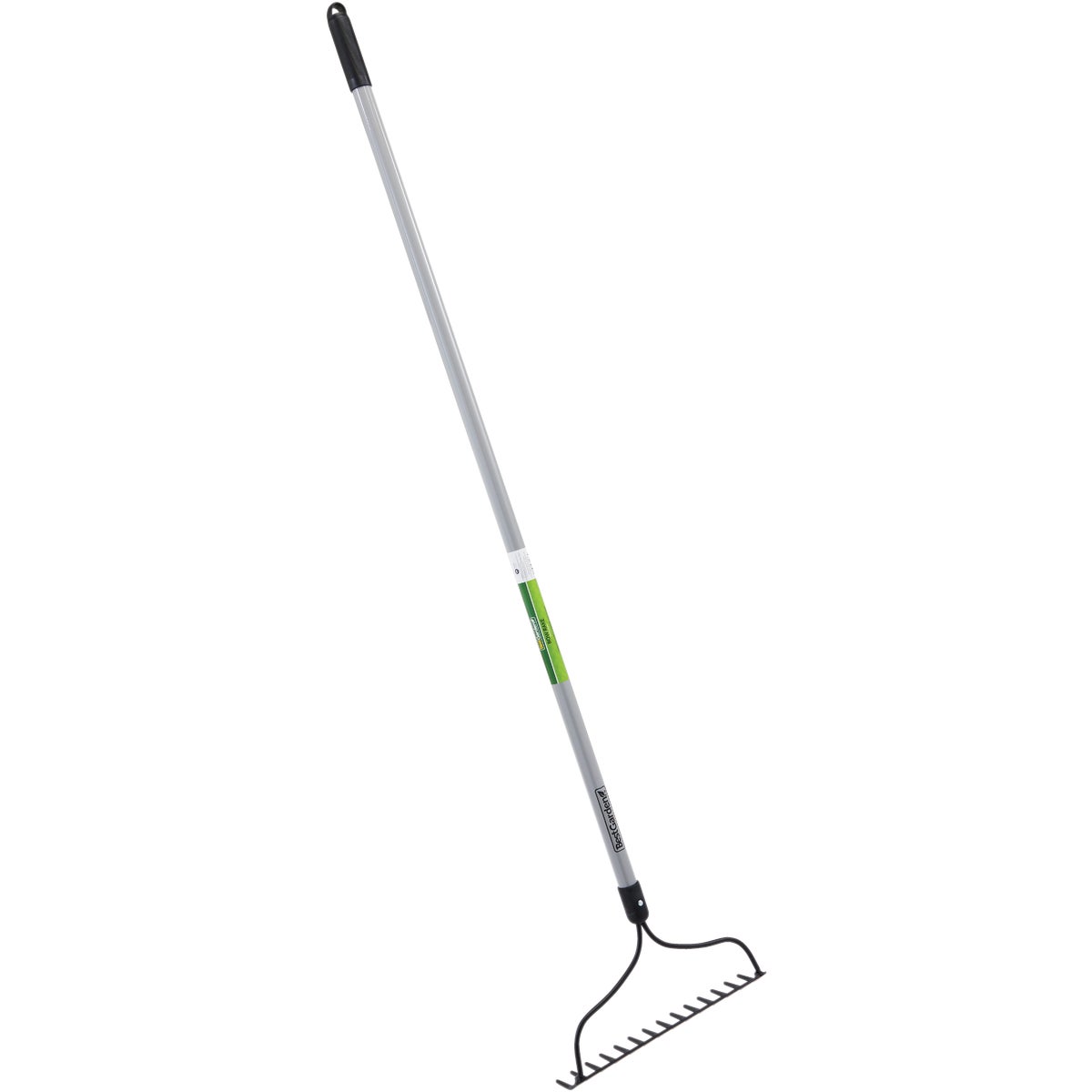 Best Garden 14 In. Steel Bow Garden Rake with Fiberglass Handle (14-Tine)