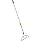 Best Garden 14 In. Steel Bow Garden Rake with Fiberglass Handle (14-Tine) Image 1