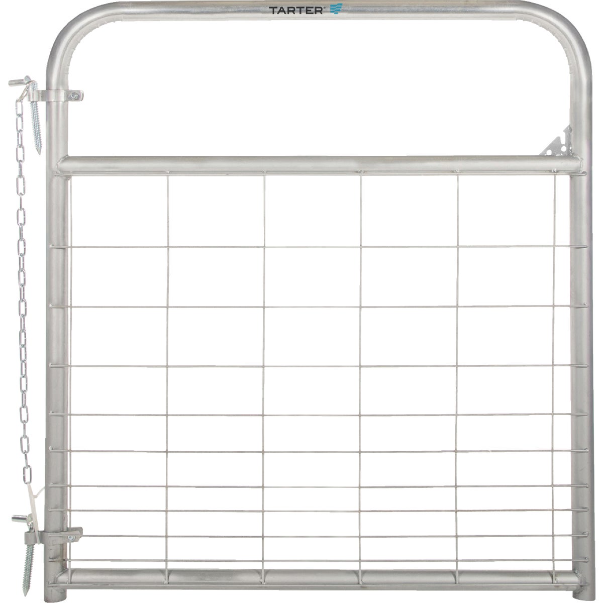 Tarter 50 In. H. x 4 Ft. L. x 1-3/4 In. Tube Diameter Galvanized Wire-Filled Tube Gate