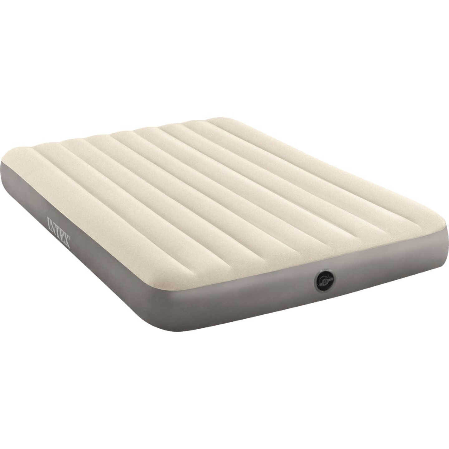 Intex 10 In. Queen Deluxe Single-High Airbed Dura-Beam Standard Series Image 1