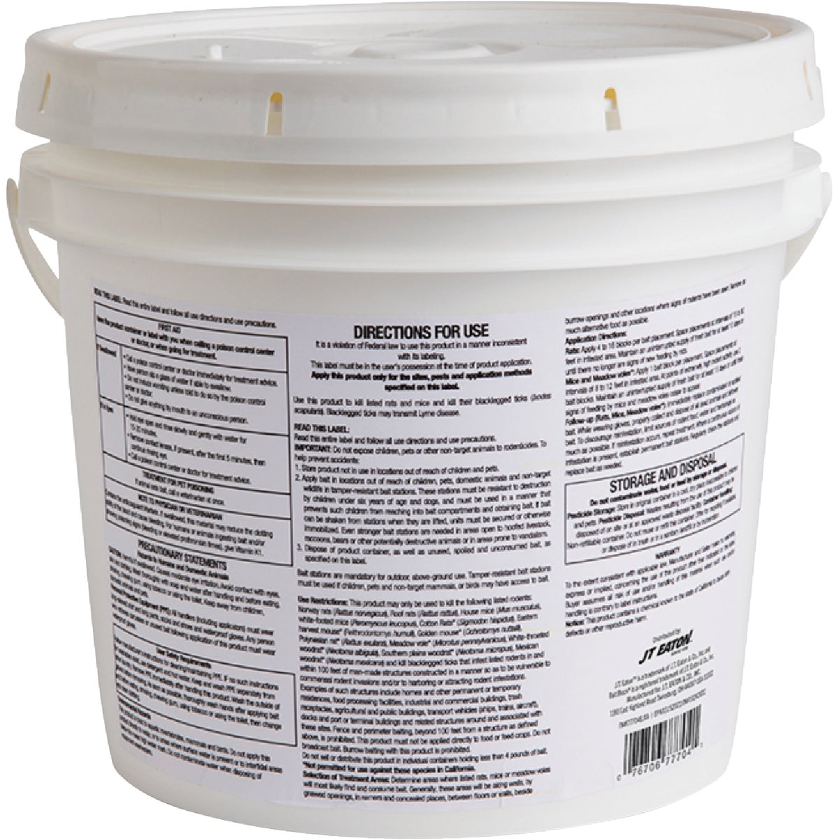 JT Eaton Bait Blocks Rodenticide & Insecticide, 4 Lb. Image 4