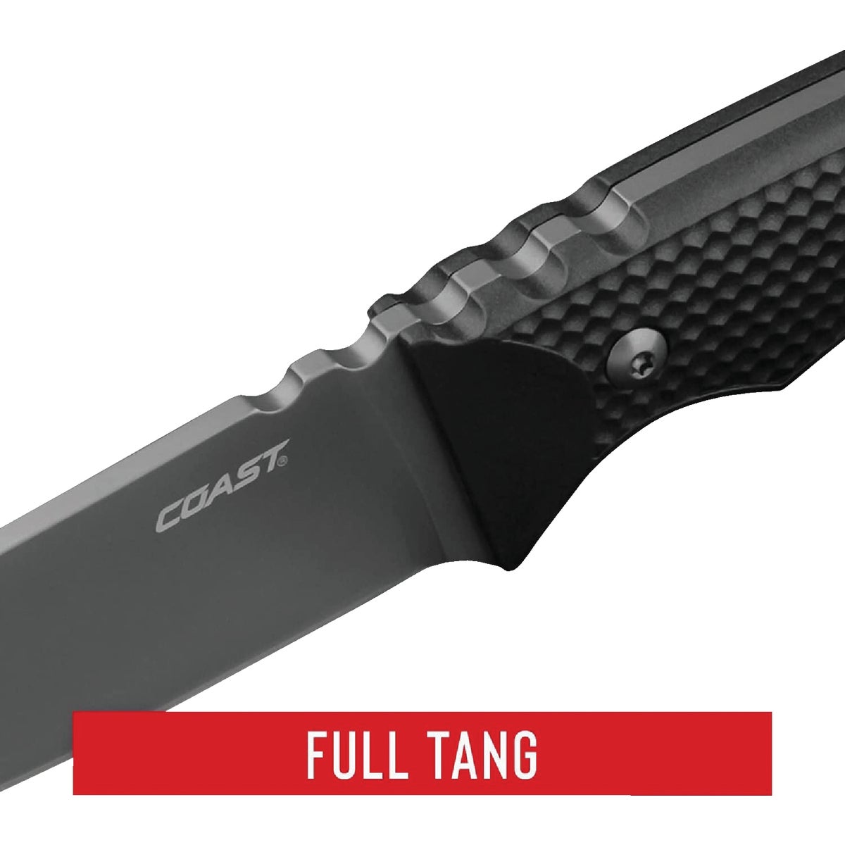 Coast F402 4 In. Stainless Steel Fixed Blade Knife Image 2