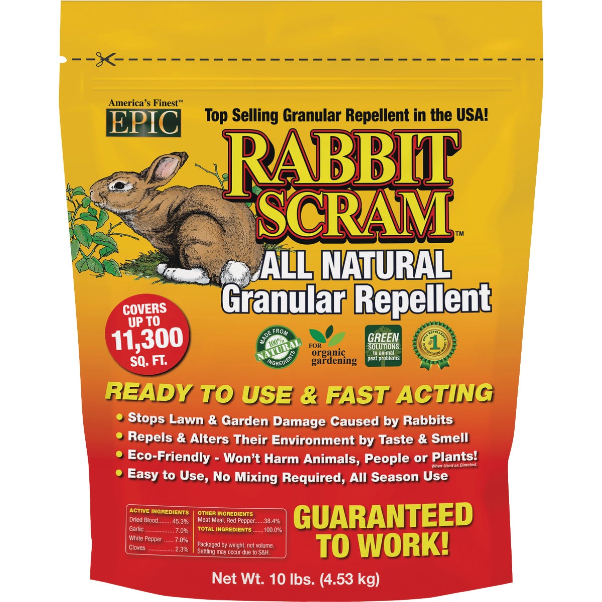 Rabbit Scram 10 Lb. Rabbit Repellent