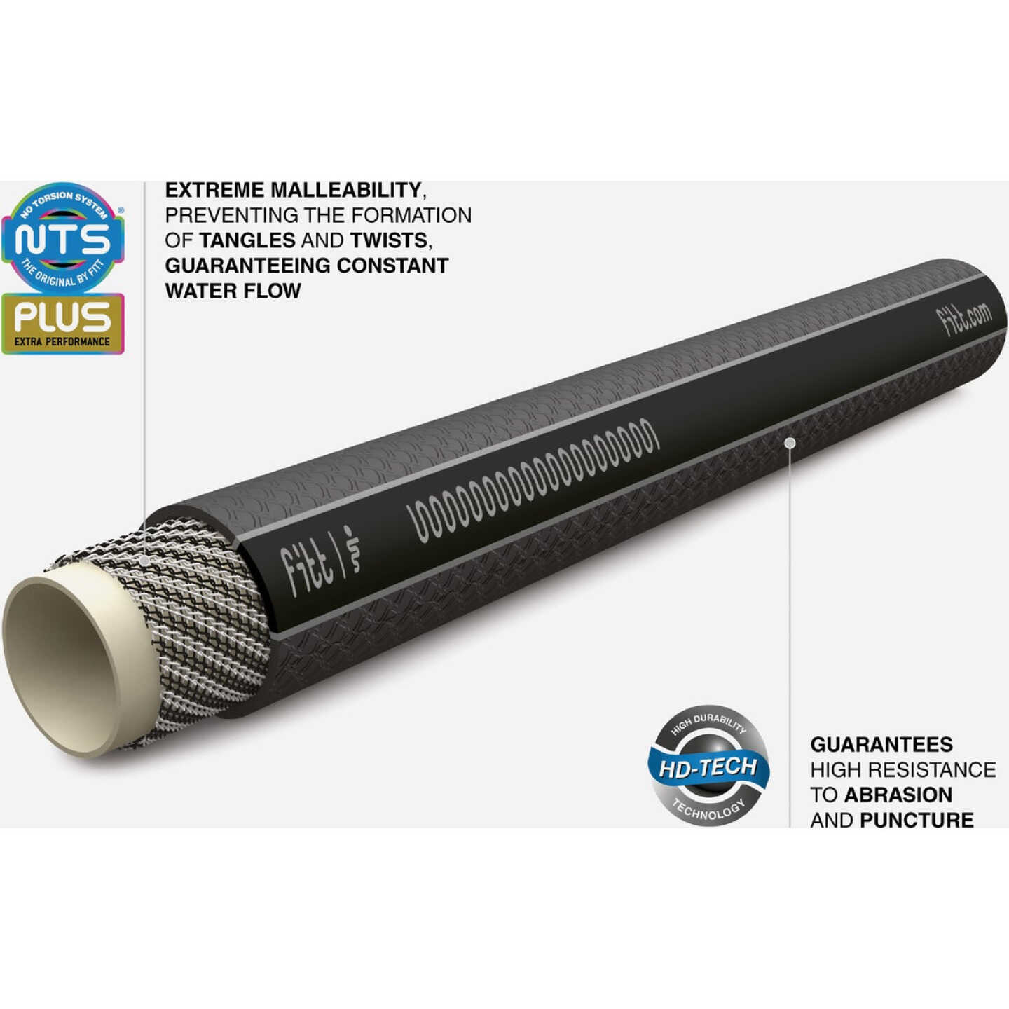 Fitt Force Pro 5/8 In. x 100 Ft. Commercial Grade Hose Image 7