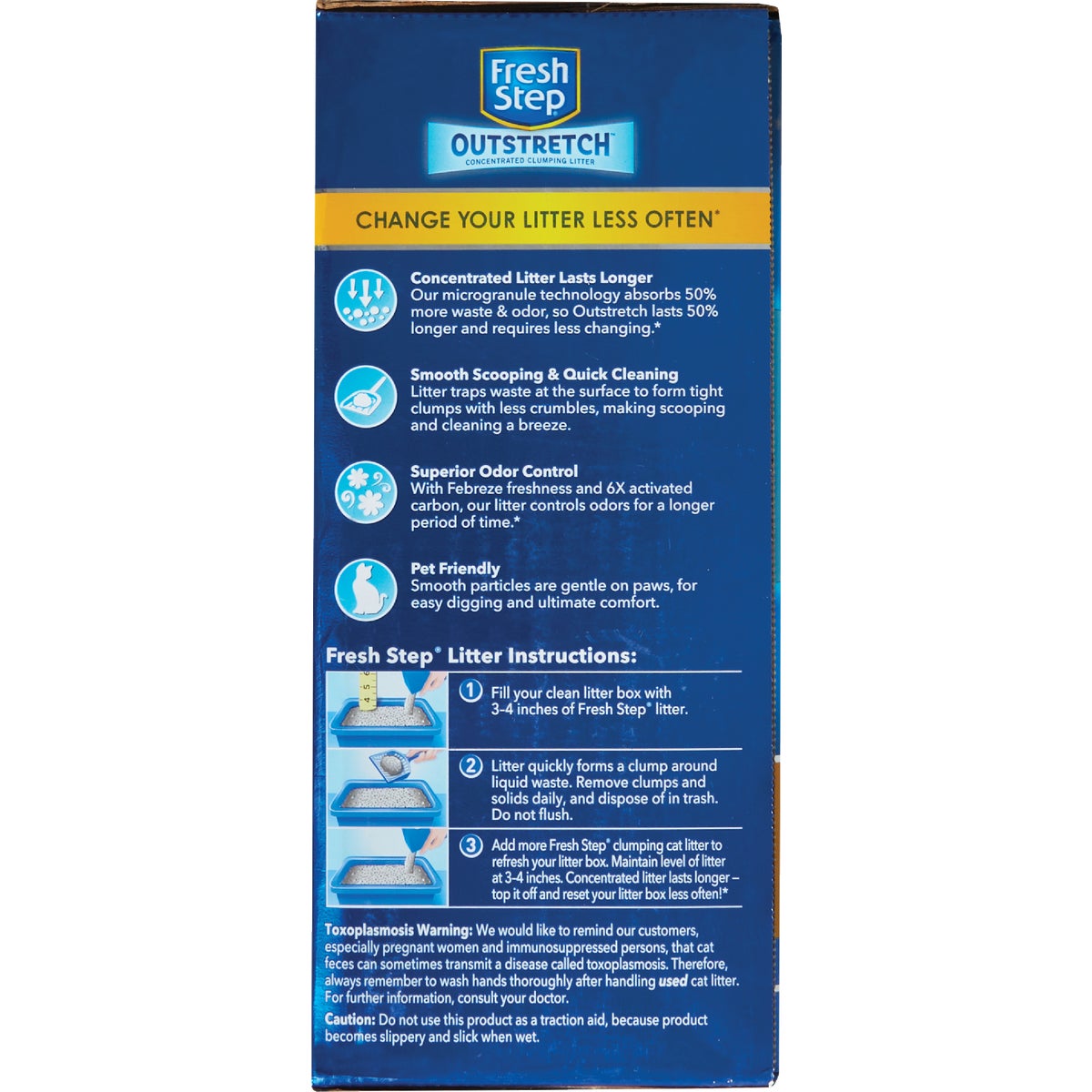 Fresh Step Outstretch 19 Lb. Concentrated Clumping Cat Litter Image 6