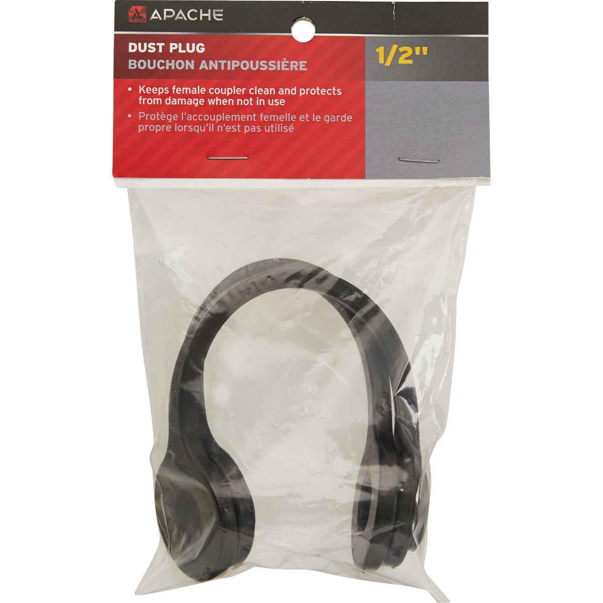 Apache 1/2 In. Rubber Female Hydraulic Dust Cap (2-Pack) Image 2