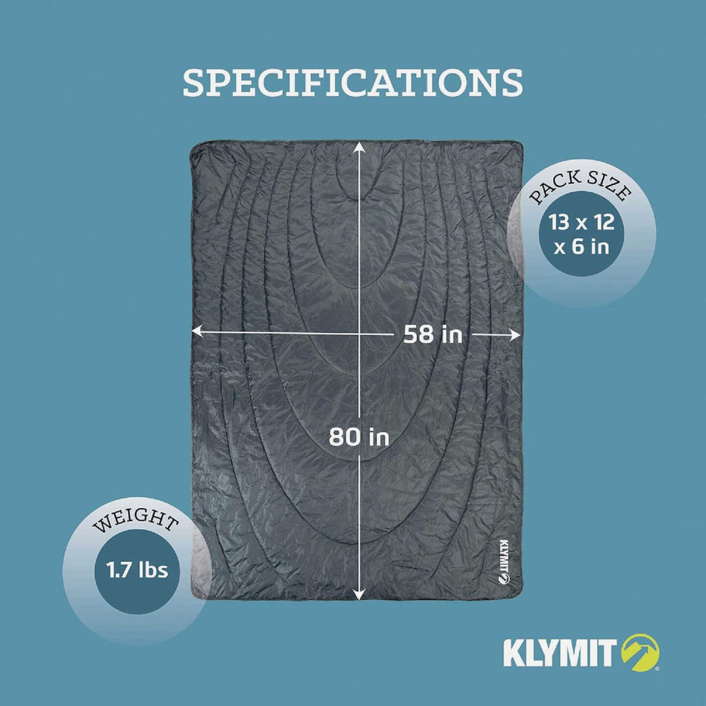 Klymit Horizon Travel Blanket Image 6