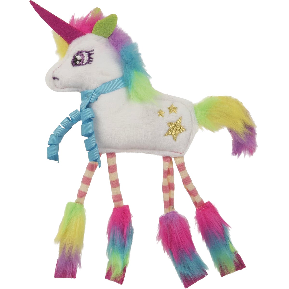 SmartyKat Dazzle Unicorn Plush Crinkle Catnip Cat Toy Image 3