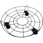 Best Garden 16 In. Coated Metal Wire Rolling Plant Caddy Image 1