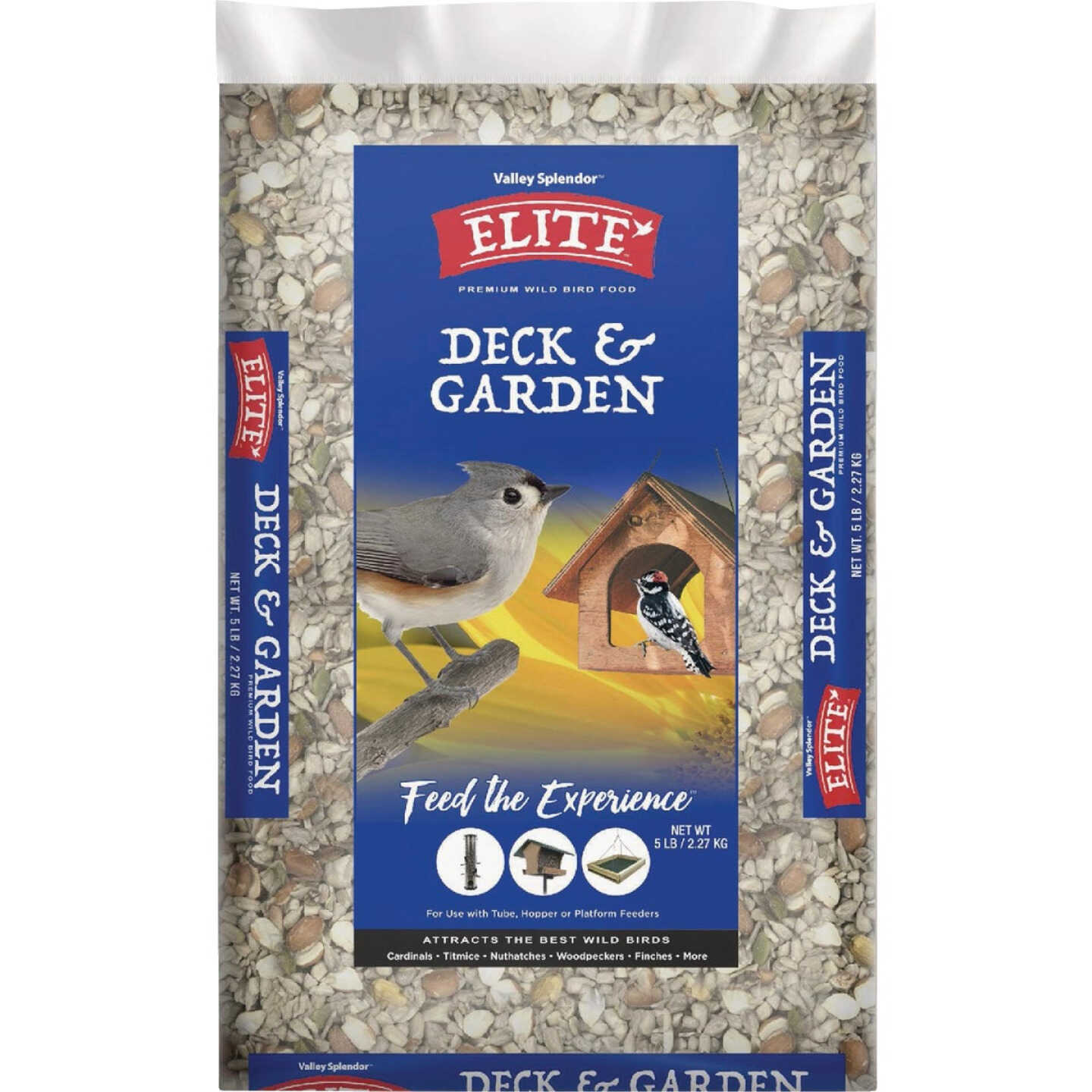 Valley Splendor Elite 5 Lb. Deck & Garden Premium Wild Bird Food Image 1