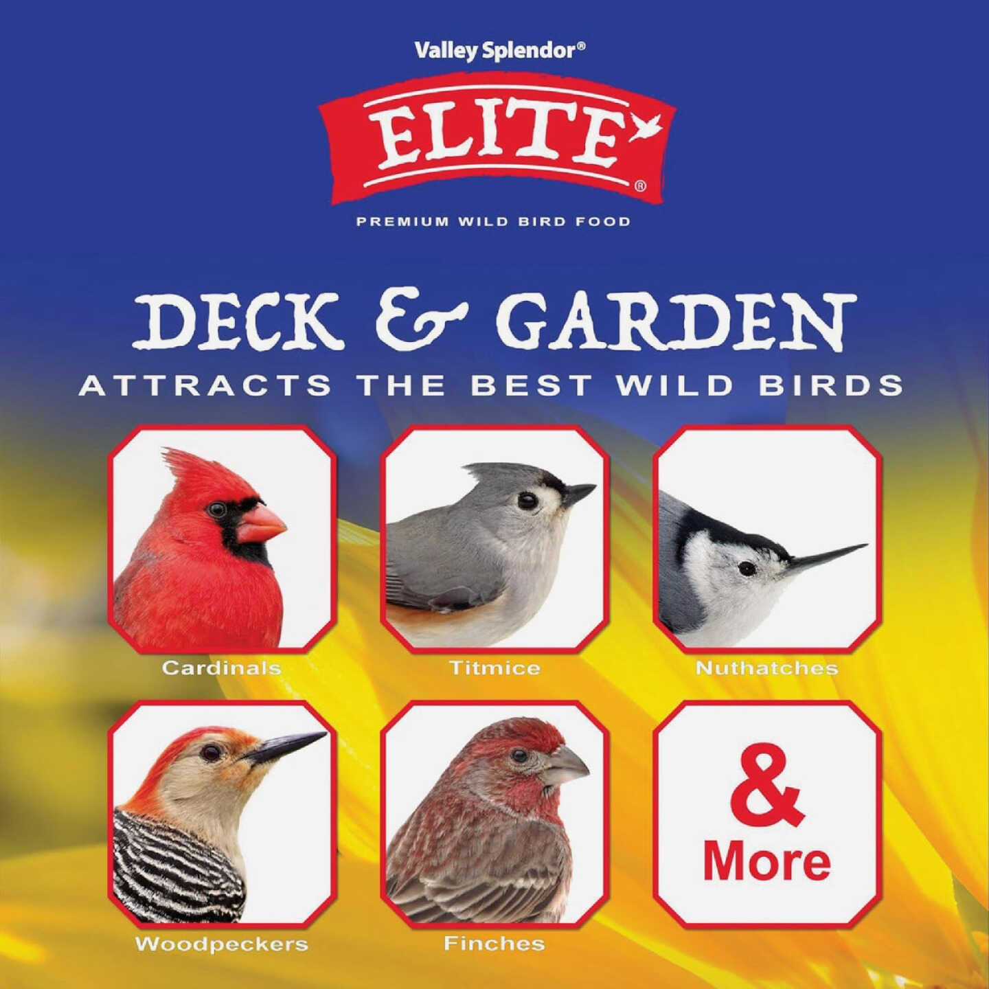 Valley Splendor Elite 5 Lb. Deck & Garden Premium Wild Bird Food Image 2