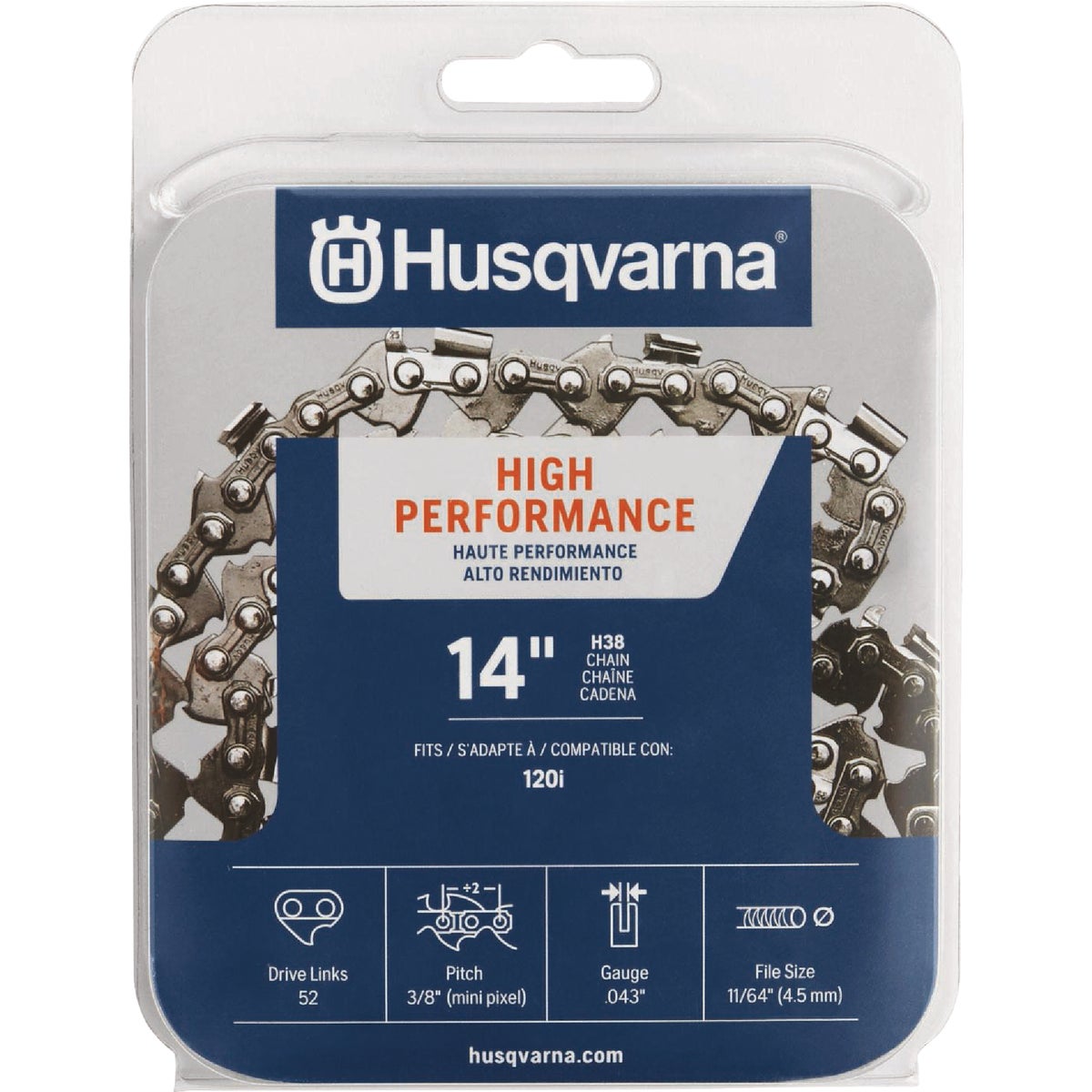 Husqvarna H38 14 In. Replacement Chain