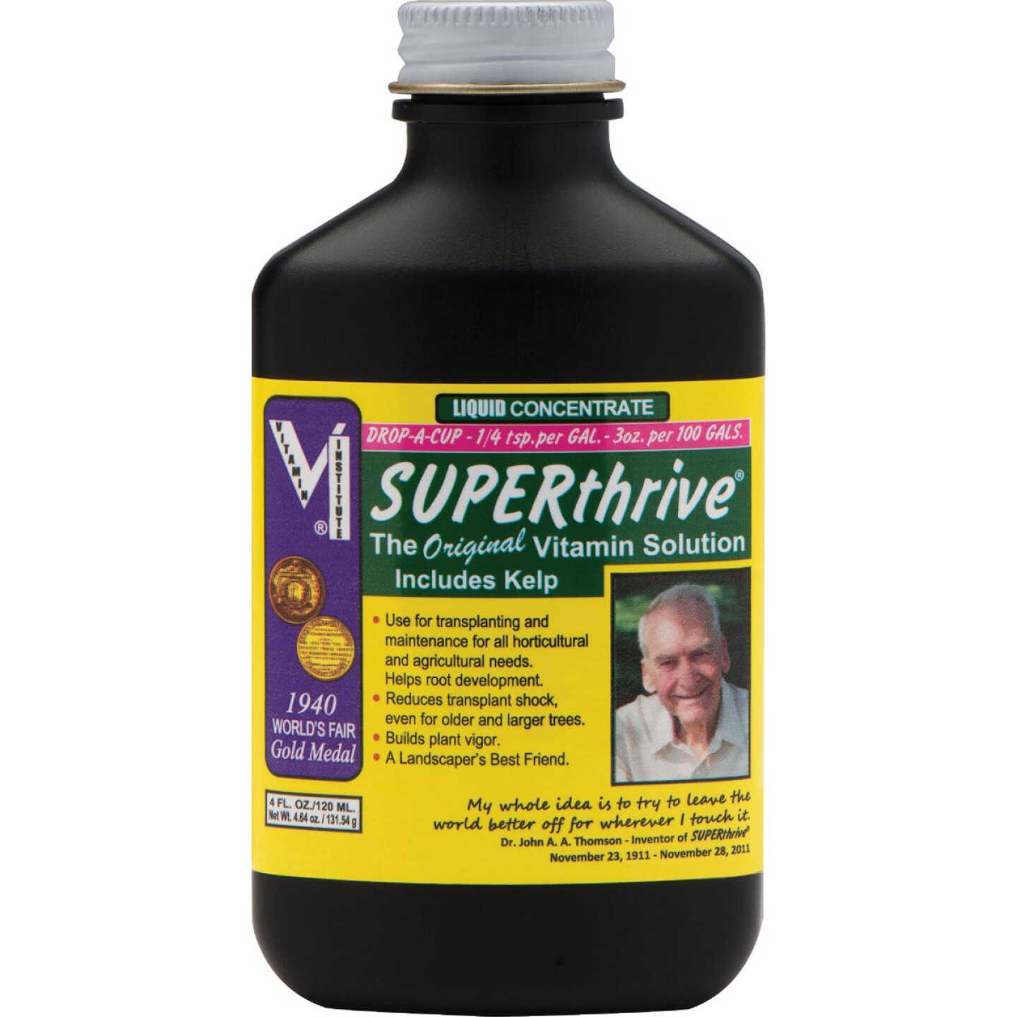 Superthrive 4 Oz. Concentrate Liquid Plant Vitamin Solution Image 1