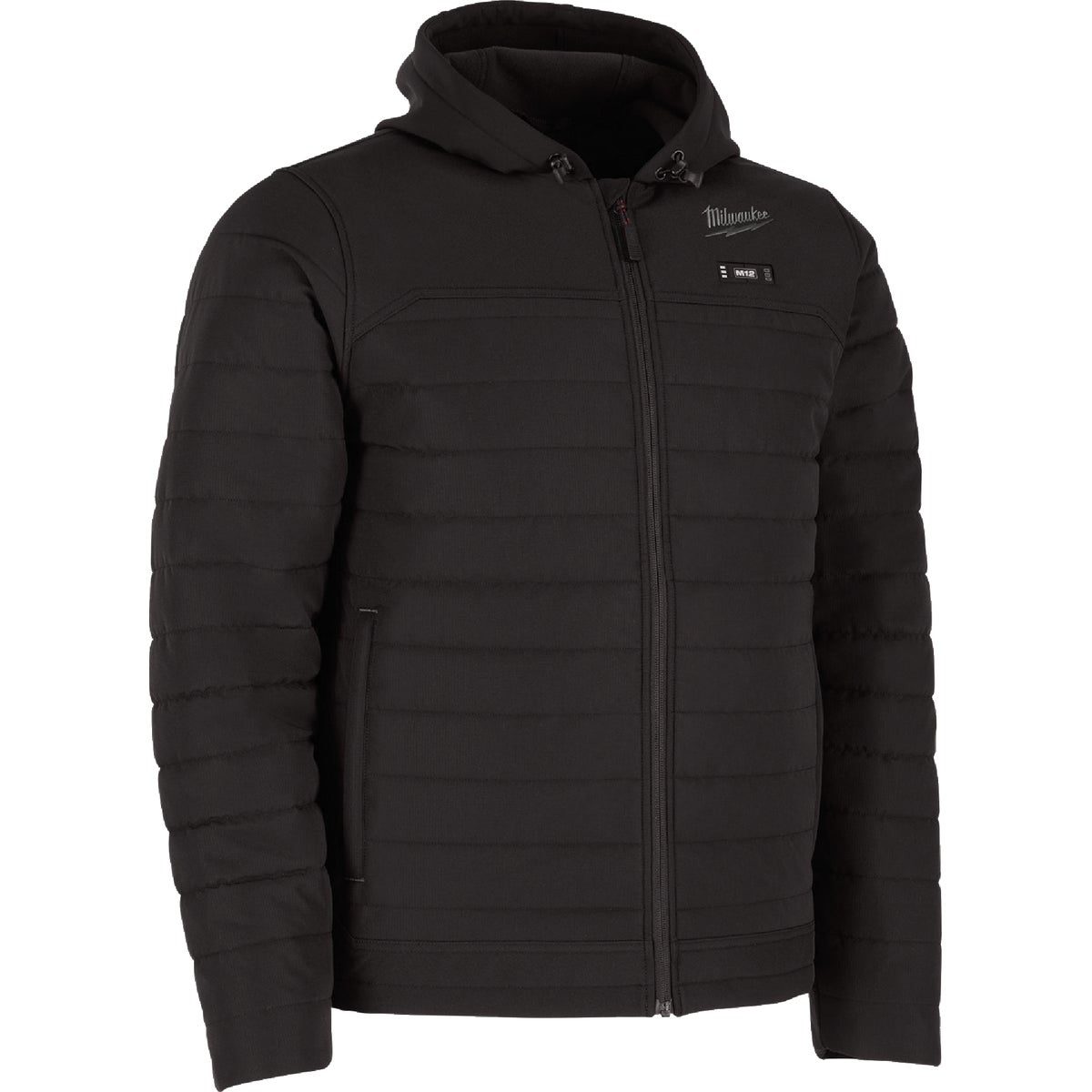 Milwaukee M12 AXIS Men's Black Cordless Heated Jacket, XL Image 4