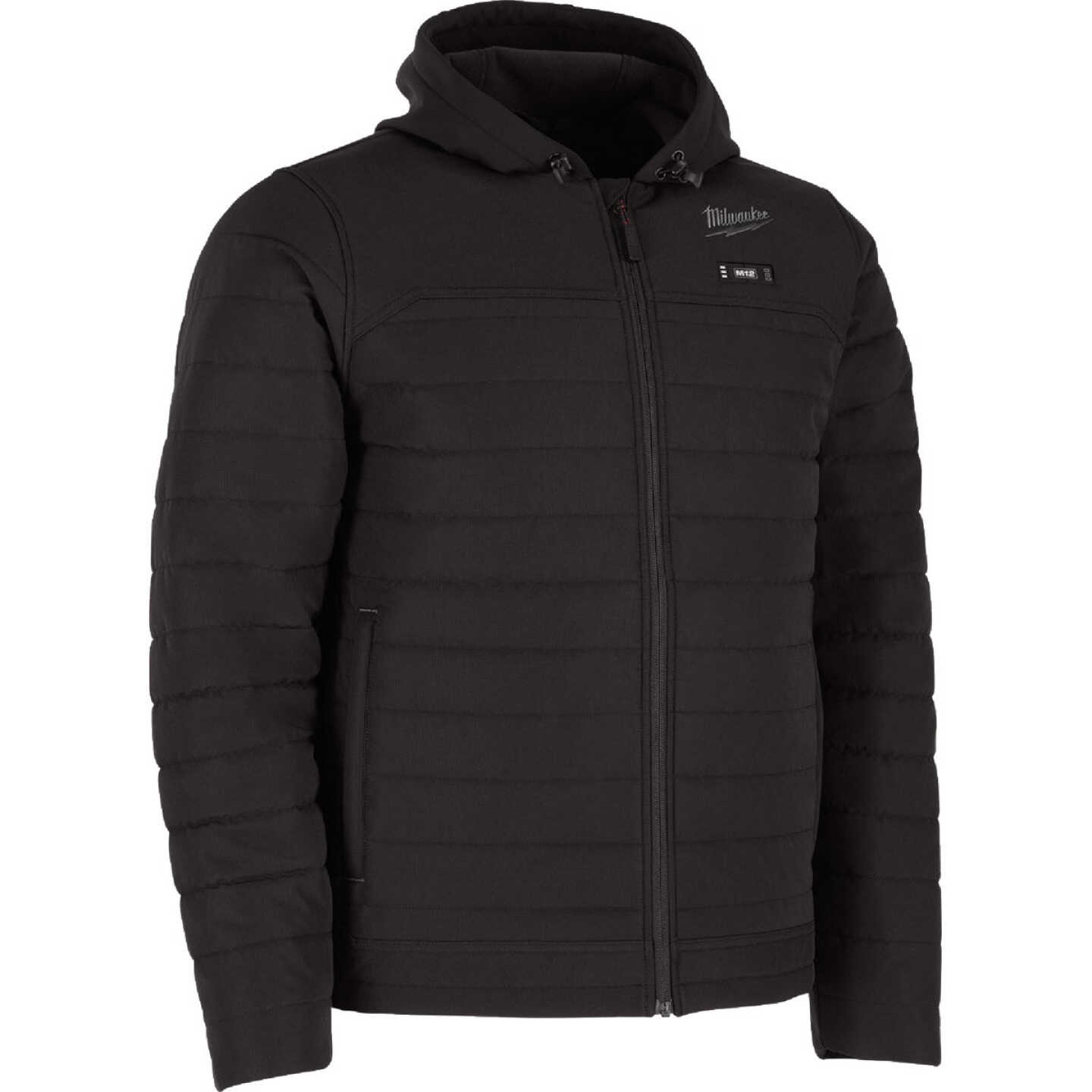 Milwaukee M12 AXIS Men's Black Cordless Heated Jacket, XL Image 4