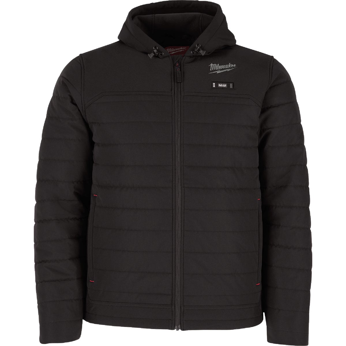 Milwaukee M12 AXIS Men's Black Cordless Heated Jacket, XL
